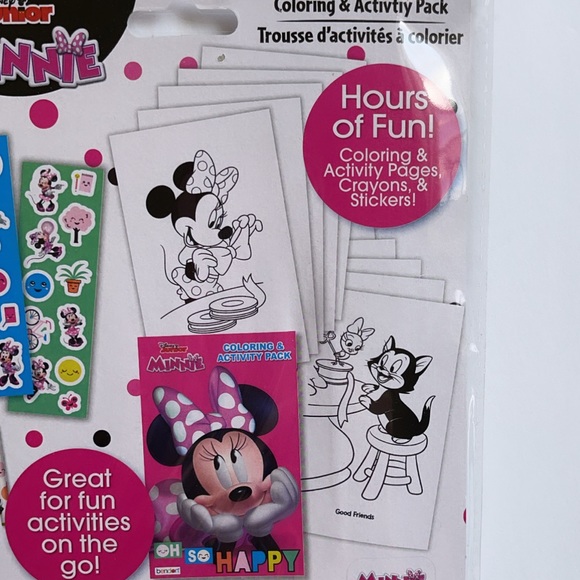 Disney | Toys | Minnie Mouse Coloring Activity Pavk | Poshmark